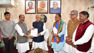 Photo of राज्यपाल ने श्री विष्णुदेव साय को मुख्यमंत्री नियुक्त कर केबिनेट गठन के लिए किया आमंत्रित