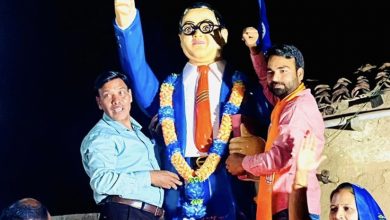 Photo of अंबेडकर जयंती के विभिन्न कार्यक्रमों में शामिल हुए भाजपा नेता हरिनाथ खुंटे