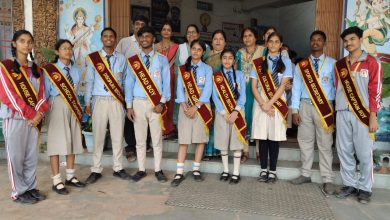 Photo of द्रोणा बचपन पब्लिक स्कूल में छात्र छात्रों का हुआ चुनाव।