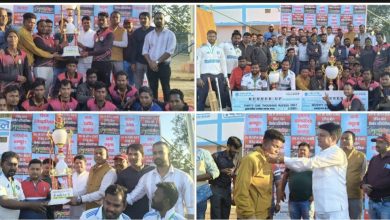 Photo of जय माँ बैगिन डोकरी टेनिस बॉल क्रिकेट प्रतियोगिता का भव्य समापन: बरखुरिया बनी विजेता।