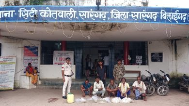 Photo of अवैध शराब पर सारंगढ़ पुलिस की कार्यवाही आरोपियों से 120 लीटर महुआ शराब जप्त किया।