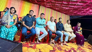 Photo of टाटा बिलासपुर में आयोजित चंडी माता उत्सव कार्यक्रम में पहुचे ज्योति और सुभाष जालान