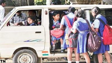 Photo of मासूम बच्चों के जान जोखिम में डालकर कमर्शियल पंजीयन के बिना ढो रहे सवारियां