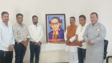 Photo of जिला भाजपा कार्यालय सारंगढ़ में डॉ. भीमराव अम्बेडकर जयंती धूमधाम से मनाई गई।